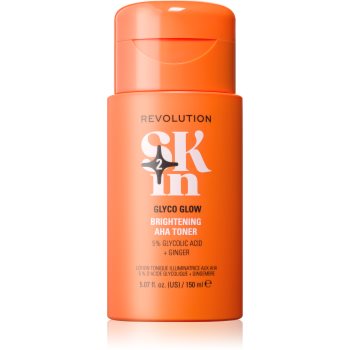 Revolution Skincare Be Bright Glow 5% Glycolic Acid Brightening AHA Toner solutie tonica cu efect de iluminare - imagine 2